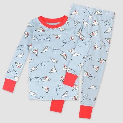 Honest Baby Toddler Boys&#39; 2pc Love Letters Organic Cotton Snug Fit Pajama Set - 3T | Target