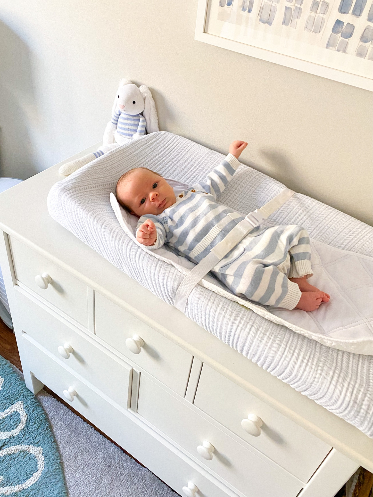 Blue baby boy nursery ideas 

#LTKbaby