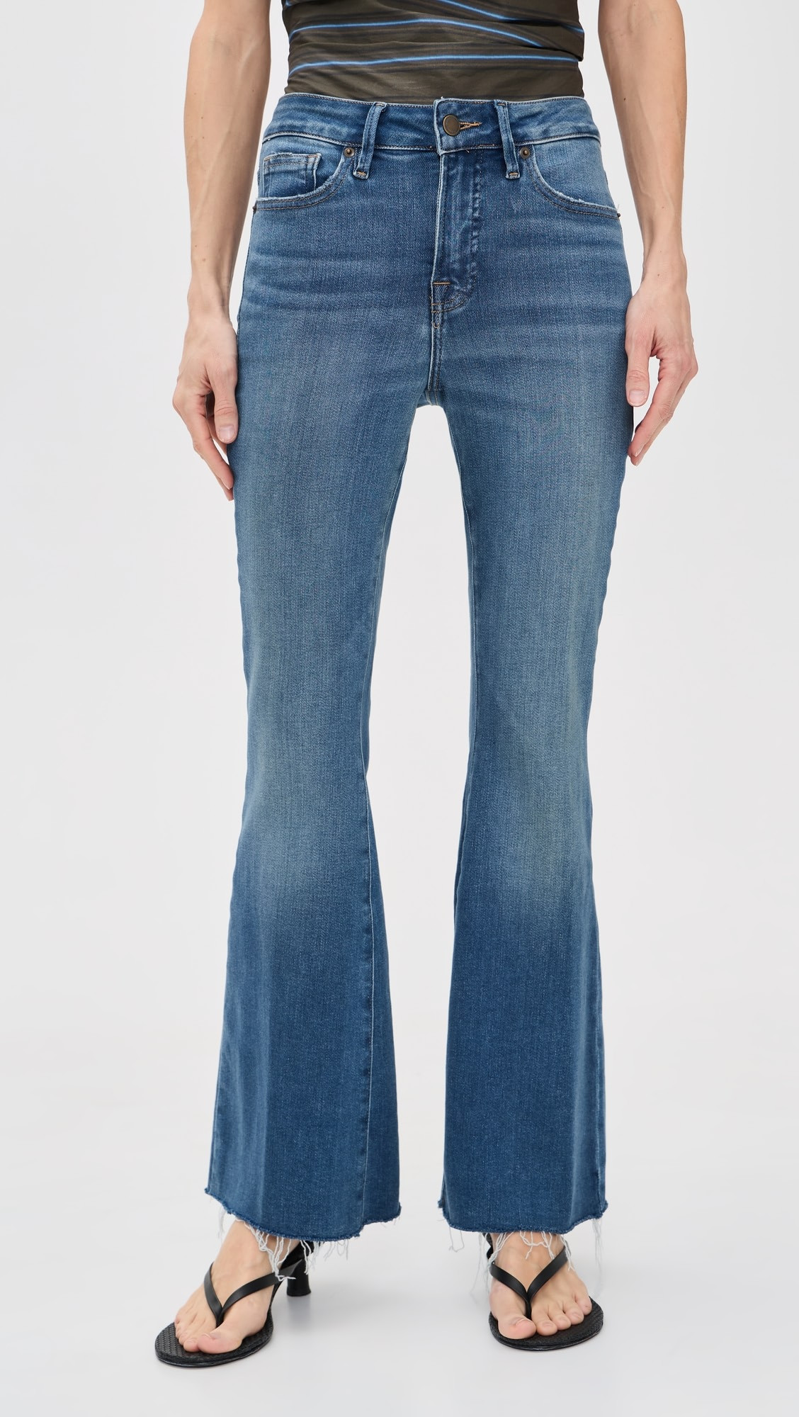 Good Petite Flare Jeans | Shopbop