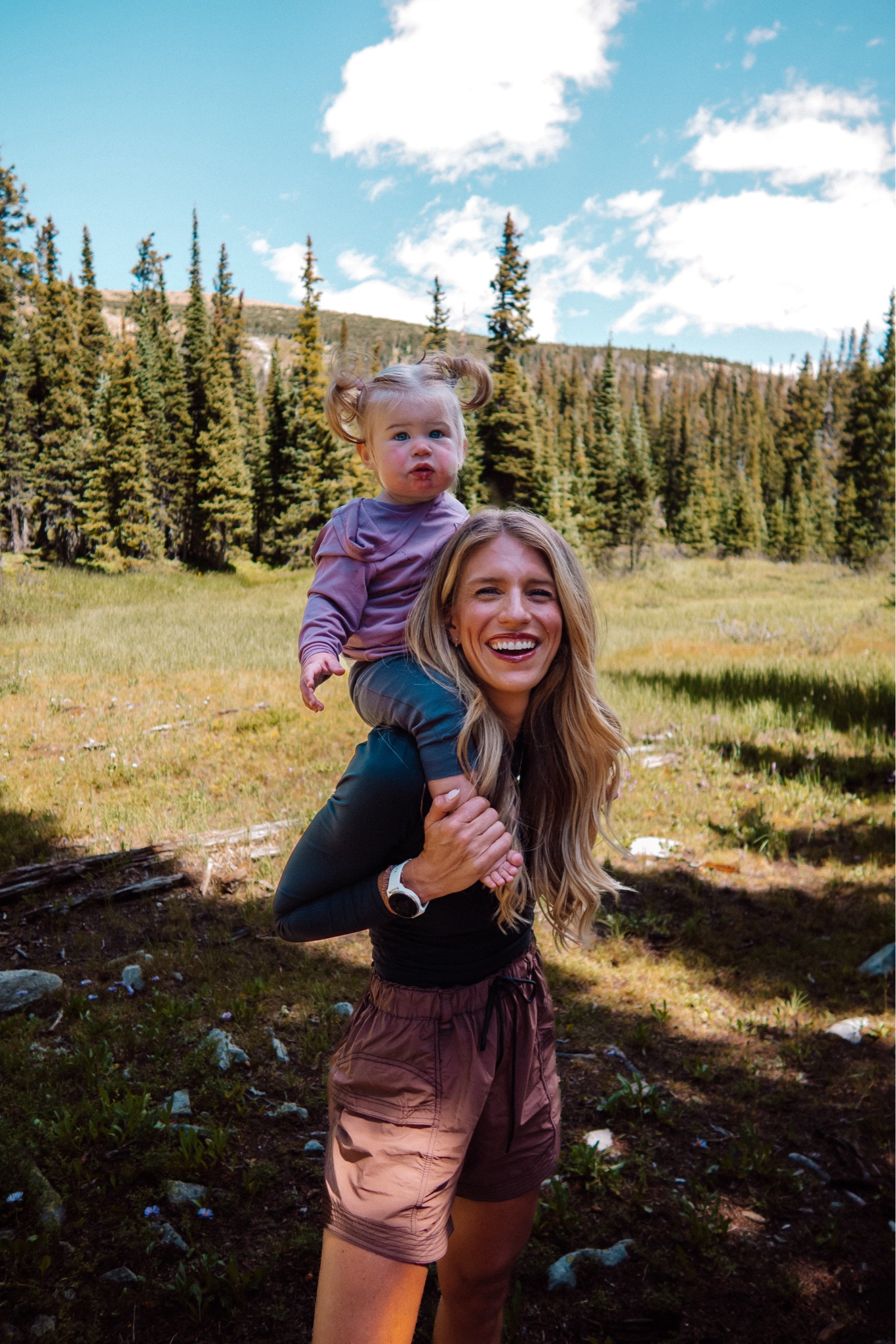 Hiking outfit for Blue Lake in Colorado:
Sized up to 6 in top like how I do with all lululemon 
Small in shorts. They run oversized! Size down 