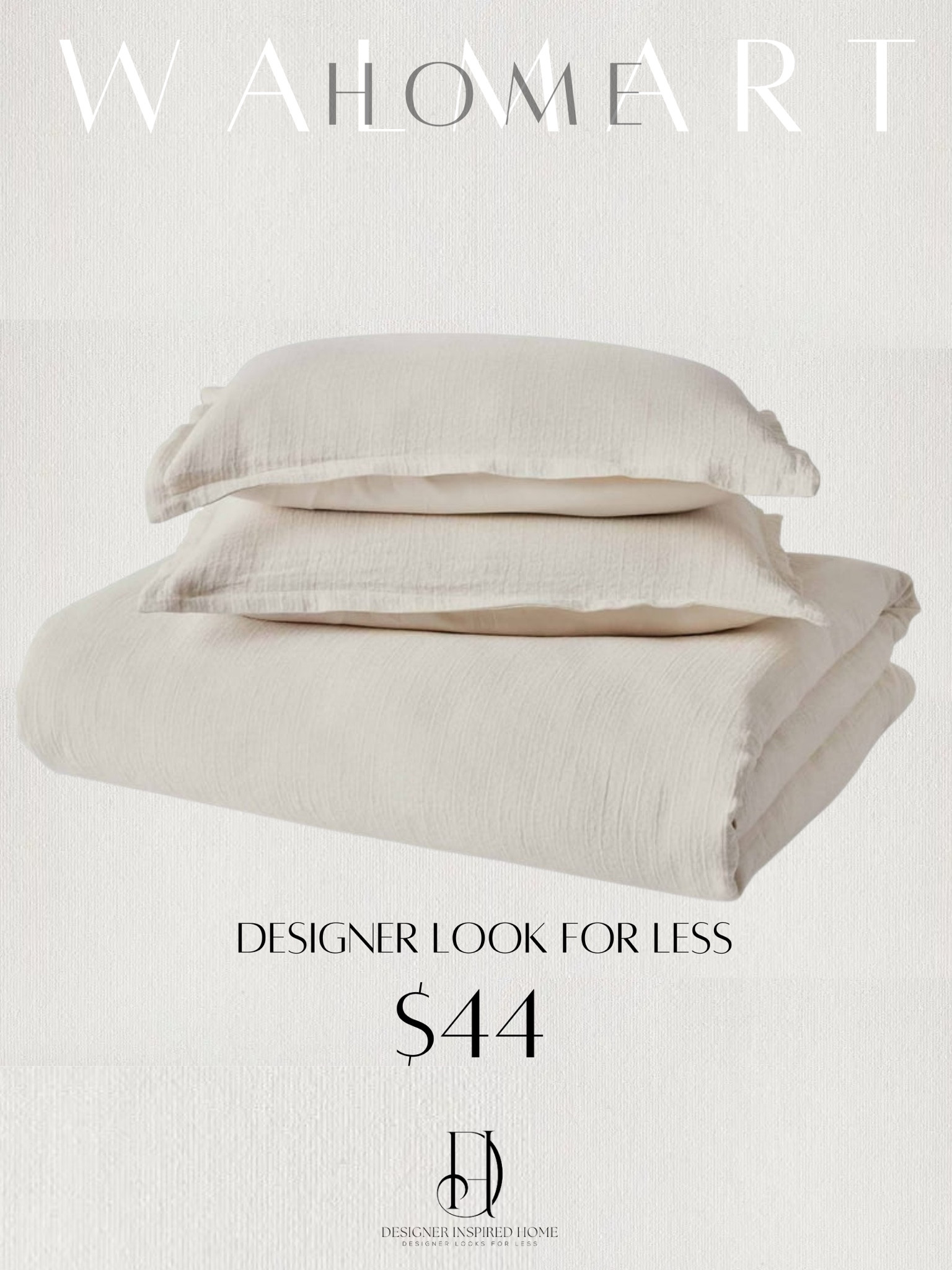 I just order this the price is too good! Get the designer bedding look for less! 
Walmart, Walmart home, linen look, dupe, bedding, neutral home.