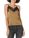 Amazon.com: The Drop Women's Natalie V-Neck Lace Trimmed Camisole Tank Top Shirt, -Black, M : Clo... | Amazon (US)