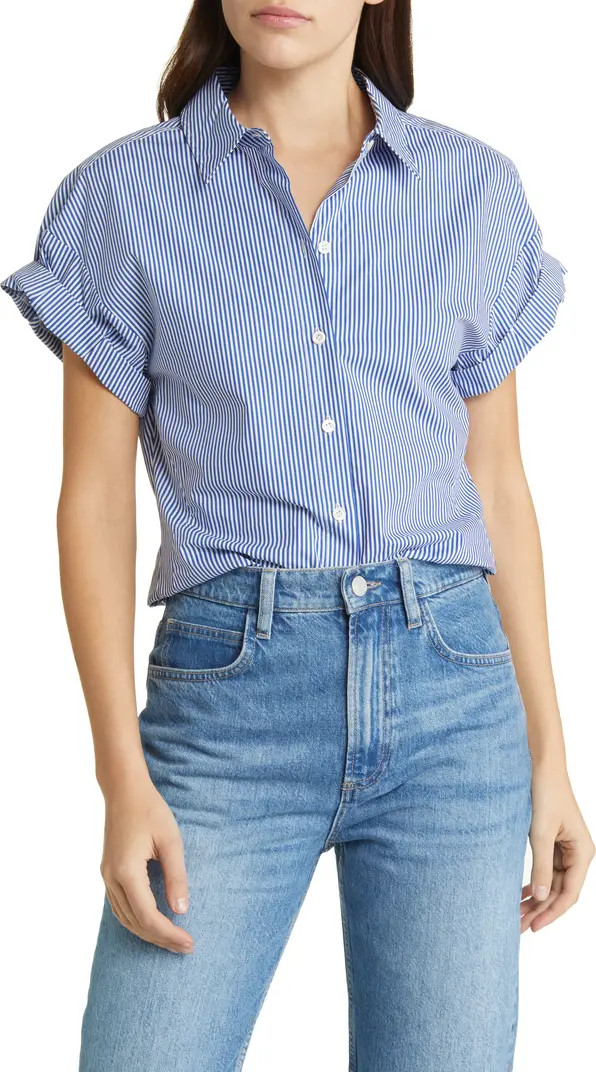 FRAME Organic Cotton Button-Up Shirt | Nordstrom | Nordstrom