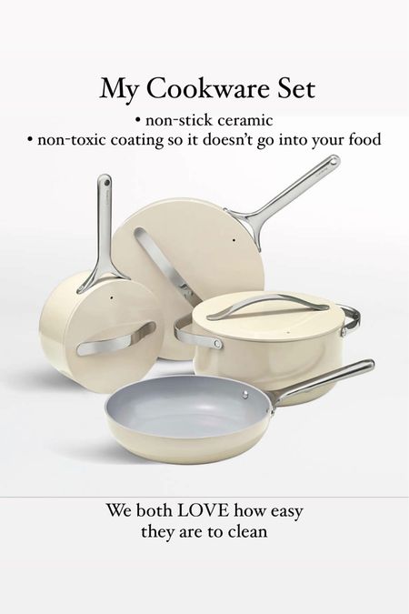 Non-toxic & Non-stick ceramic cookware set. So easy to clean! On major sale 

Kitchen finds
Black Friday 
Pots and pans 
Home finds 
Gifts for her
Gift guide 



#LTKCyberWeek #LTKhome #LTKGiftGuide