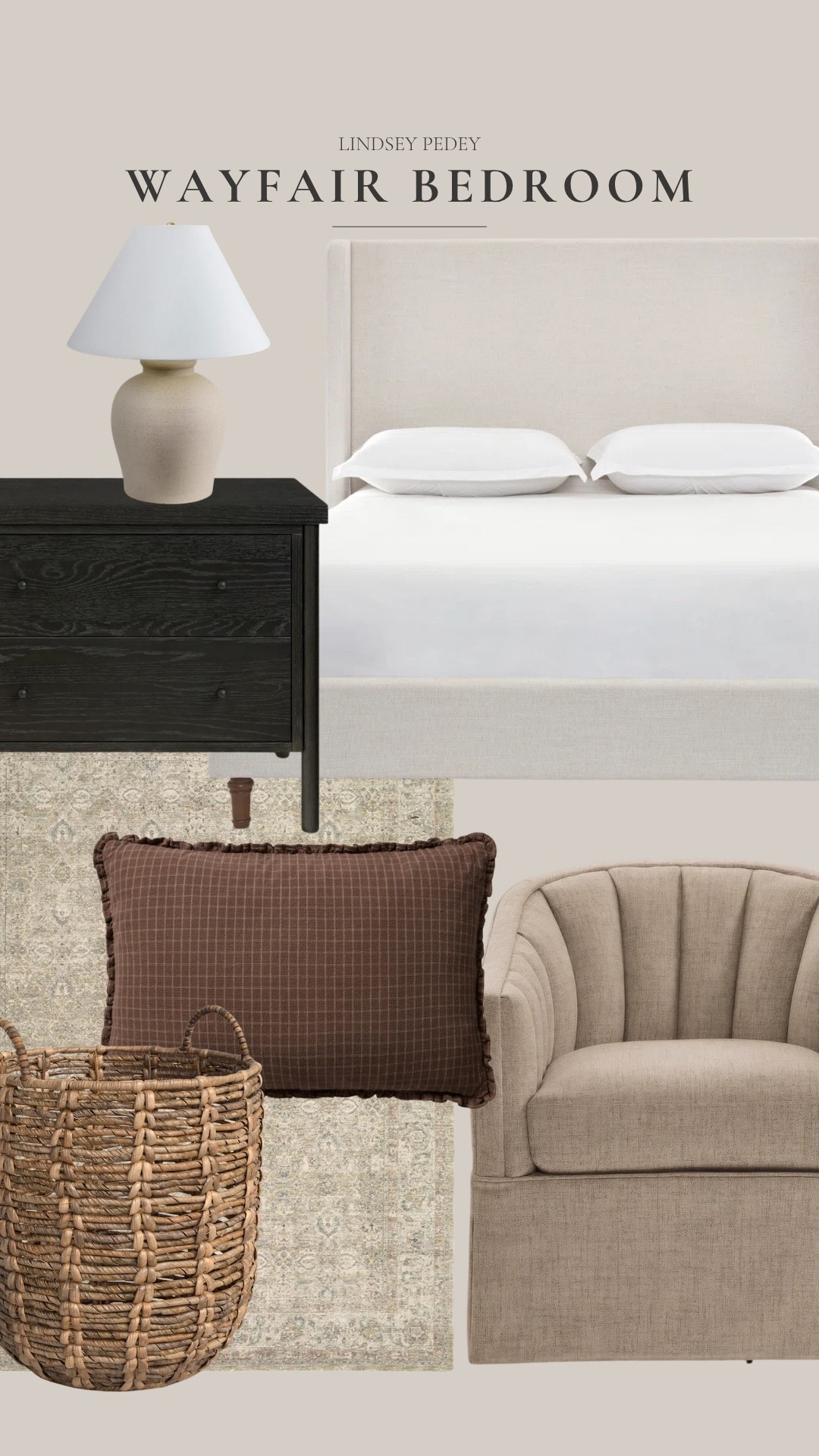Wayfair neutral bedroom inspo🤎

Wayfair home, bedroom furniture, bedroom inspo, bedroom ideas, nightstand, accent chair, upholstered bed, area rug, primary bedroom

#LTKHome