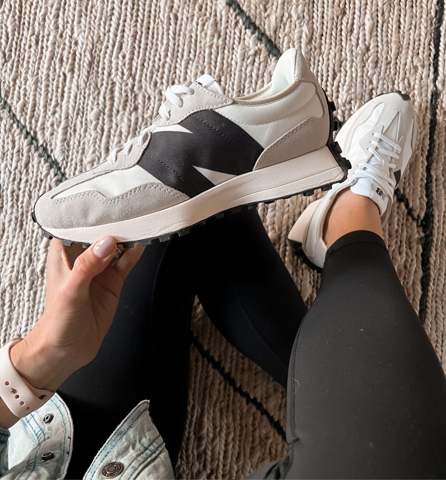 Finally found these sneakers in stock - got a men’s size (size down 1.5 sizes from women’s size!) new balance sneakers. Neutral sneakers. Leisure sneakers  

#LTKhome #LTKFind #LTKshoecrush