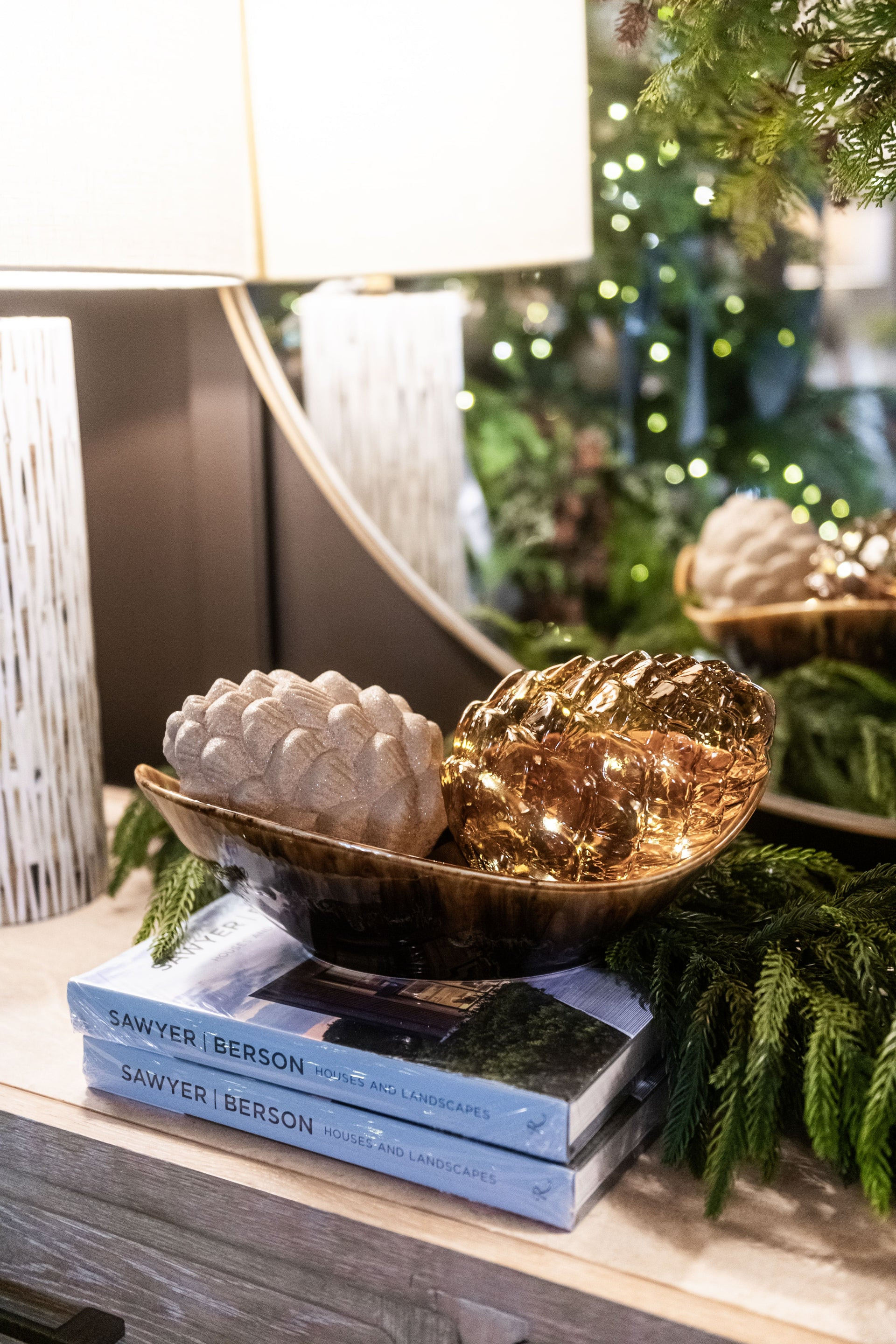 Pinecone LED light ornament | Gatehouse No.1