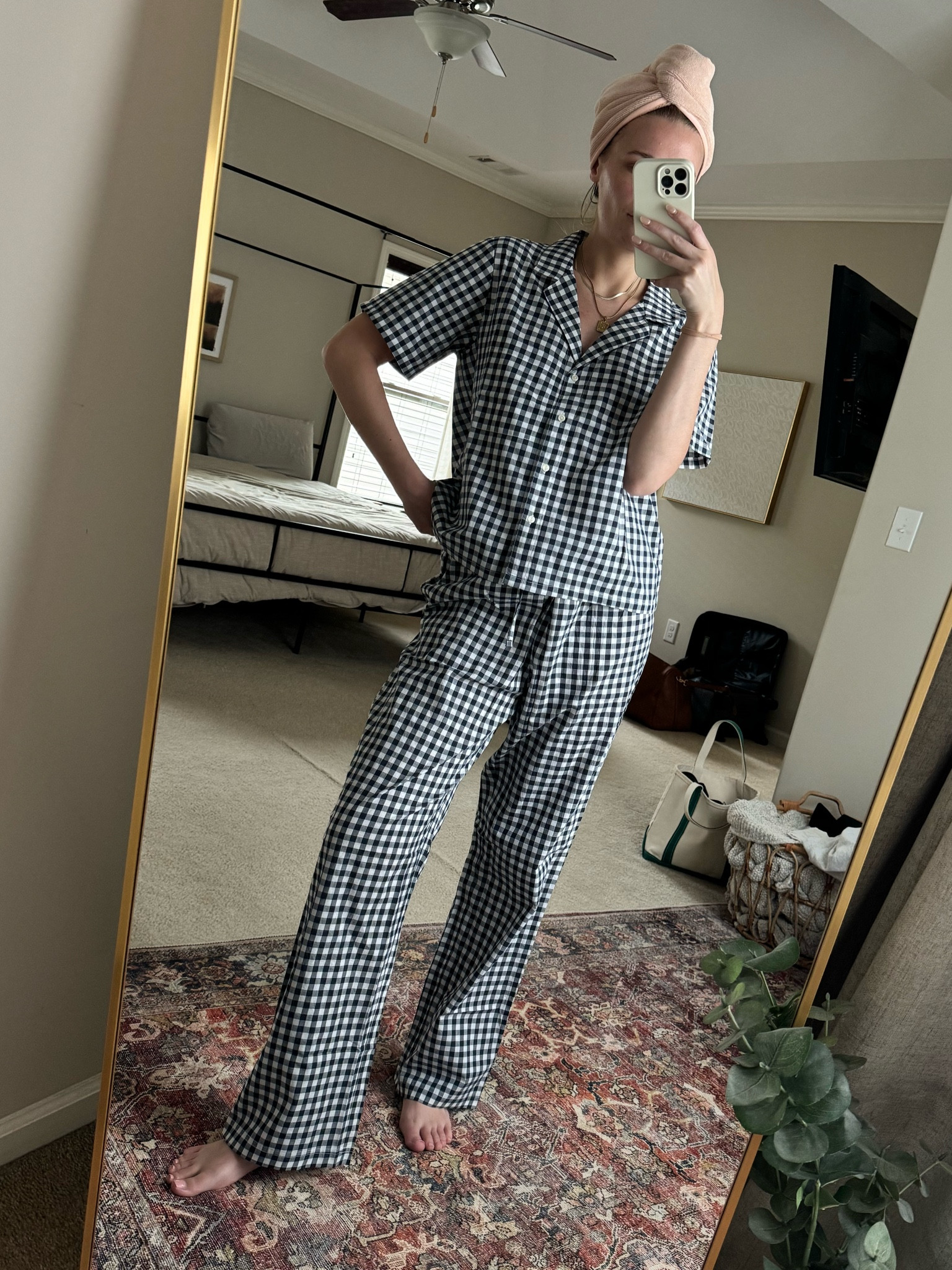 $30 Gap pajama set. Wearing a size M