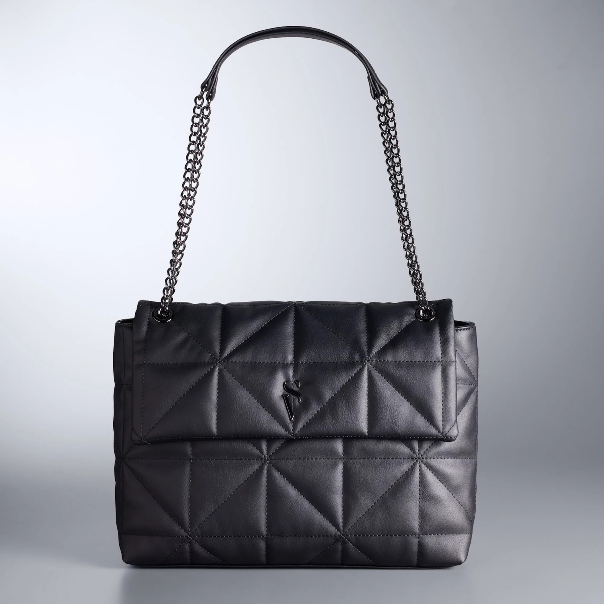 Simply Vera Vera Wang Ashlynn Large Quilted Shoulder Bag | Kohl's