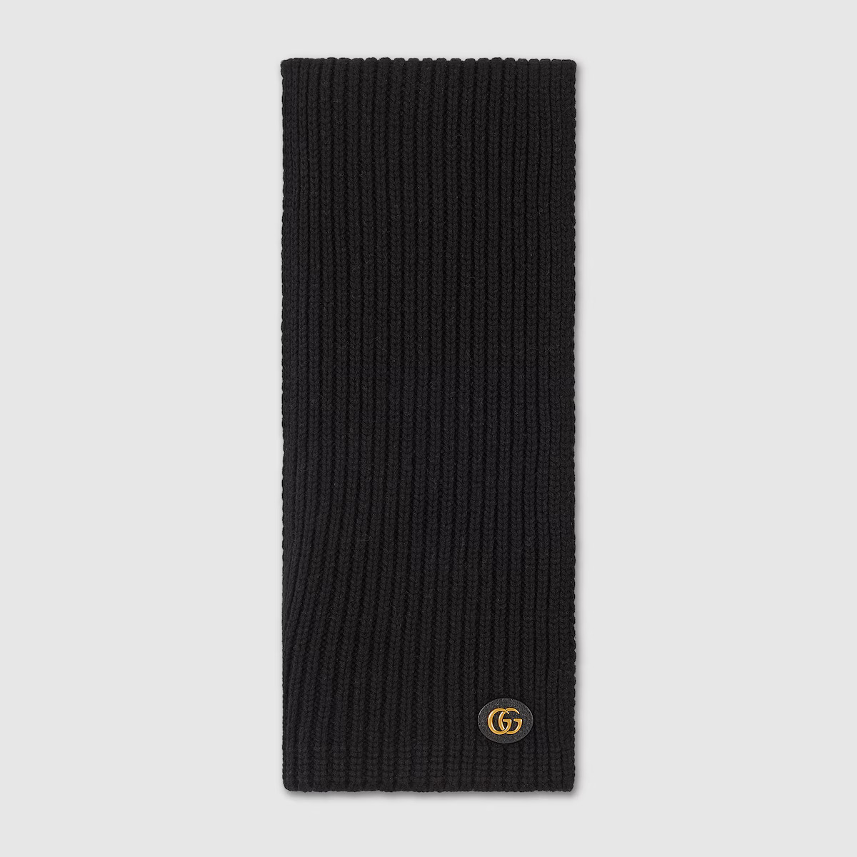 Gucci - Wool cashmere scarf with Double G | Gucci (US)