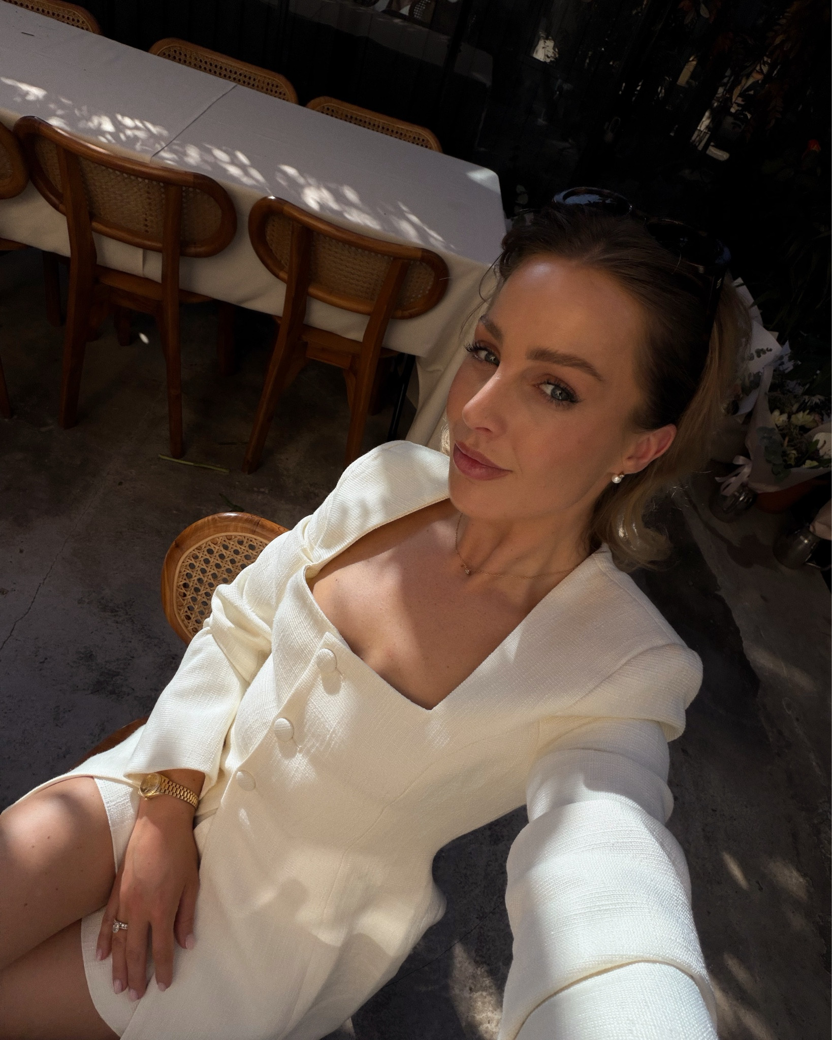 New tweed short and blazer set for spring perfect for brides to be 🤍

#LTKspring