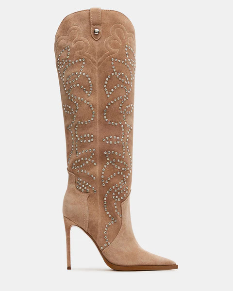 TYRANT TAUPE SUEDE RHINESTONES | Steve Madden (US)