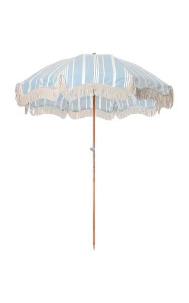 Premium Fringed Canvas Beach Umbrella | Moda Operandi (Global)
