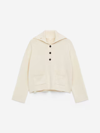 High-Neck Jumper – Light Beige – Women – ARKET GB | Arket UK