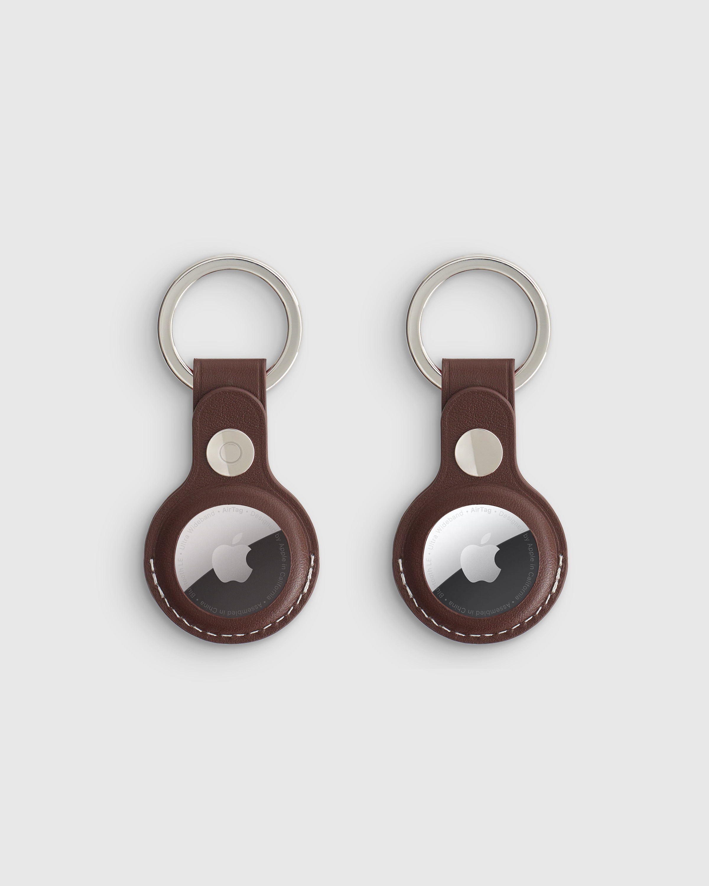 Nappa Leather AirTag Key Ring (2-Pack) | Quince