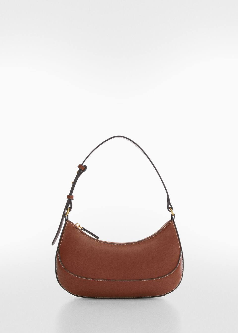 Oval short handle bag -  Women | Mango United Kingdom | MANGO (UK)