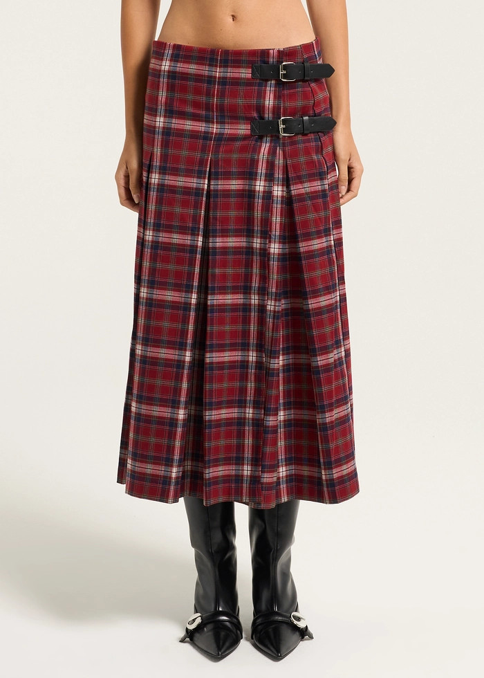 CHECK MIDI KILT | BNTO