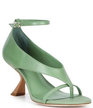 Harlow Leather Funky Ankle Strap Dress Sandals | Dillard's