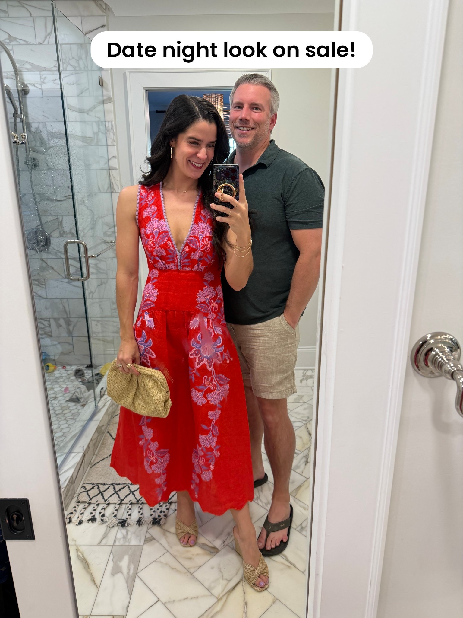 My dress is from last year but I found one on sale! And tons on Poshmark. 
Runs TTS wearing my usual size Small.
Also linked the same style with this years color! I’m definitely ordering it too 😍

My shoes are so comfy and cute from Anthro! But I found basically the exact same shoe at @Target  for a third of the price! They’re under $50

My bag is no longer in stock on Amazon but I linked a similar one.

Love my jewelry accessories! I’ve worn them all a ton and they still look new 💛


#LTKgrwm #LTKootd #LTKSaleAlert