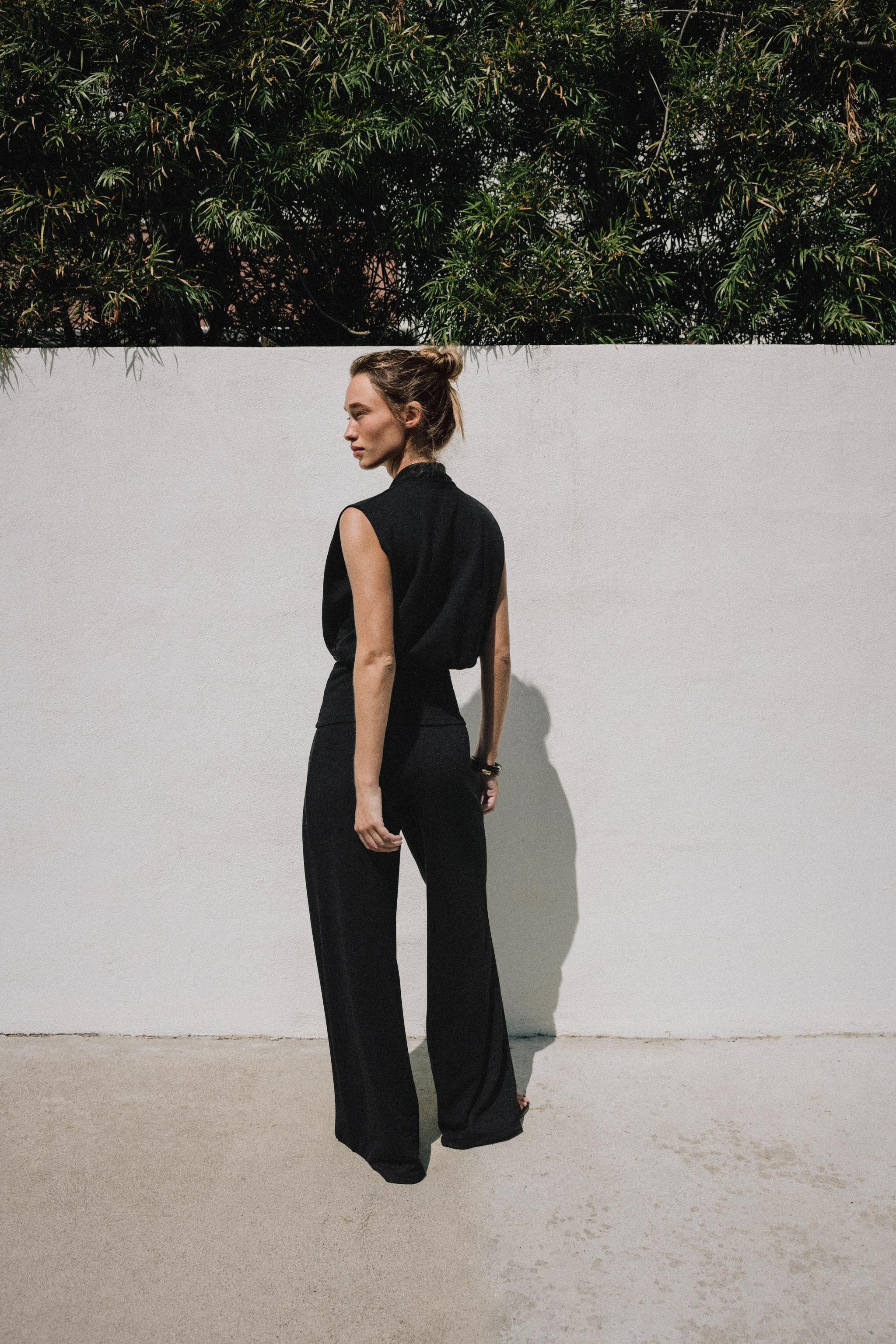 BASIC PIQUÉ TROUSERS | Zara UK