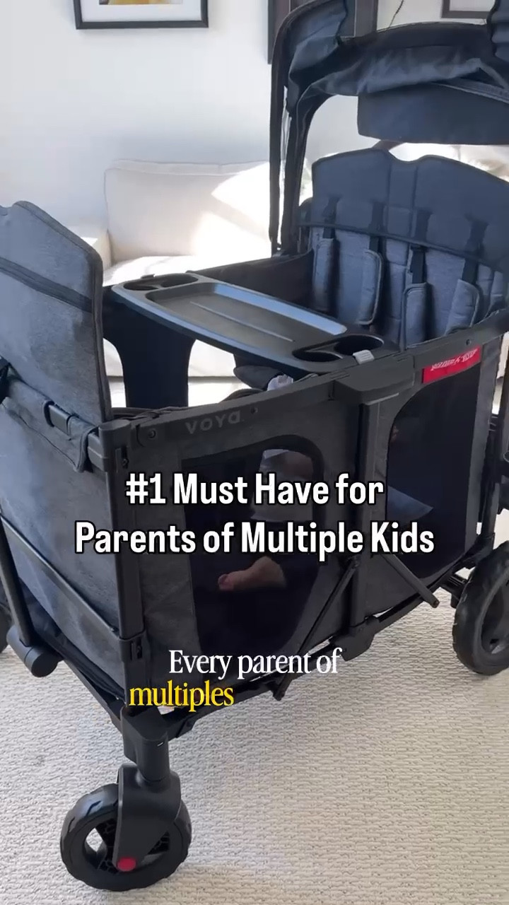 Holiday outings just got so much easier! The Radio Flyer Voya Quad Stroller Wagon fits all the kiddos, all the snacks, and all the chaos — while still being a smooth, comfy ride for everyone. Perfect for Christmas lights, zoo days, and everyday mom life! 

#LTKKids #LTKmomlife #LTKHoliday