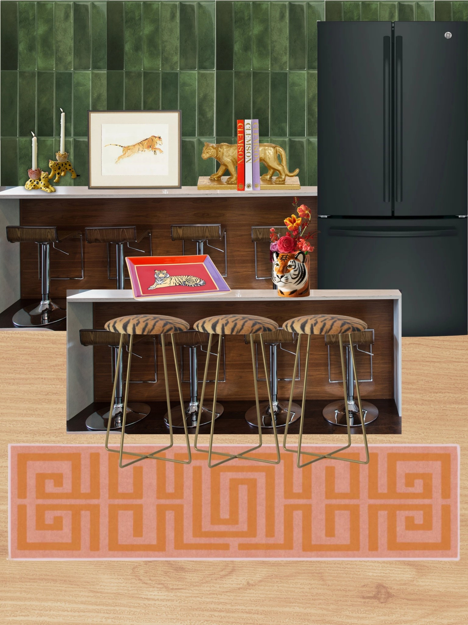 Tiger inspired kitchen decor  

#LTKSeasonal #LTKHome