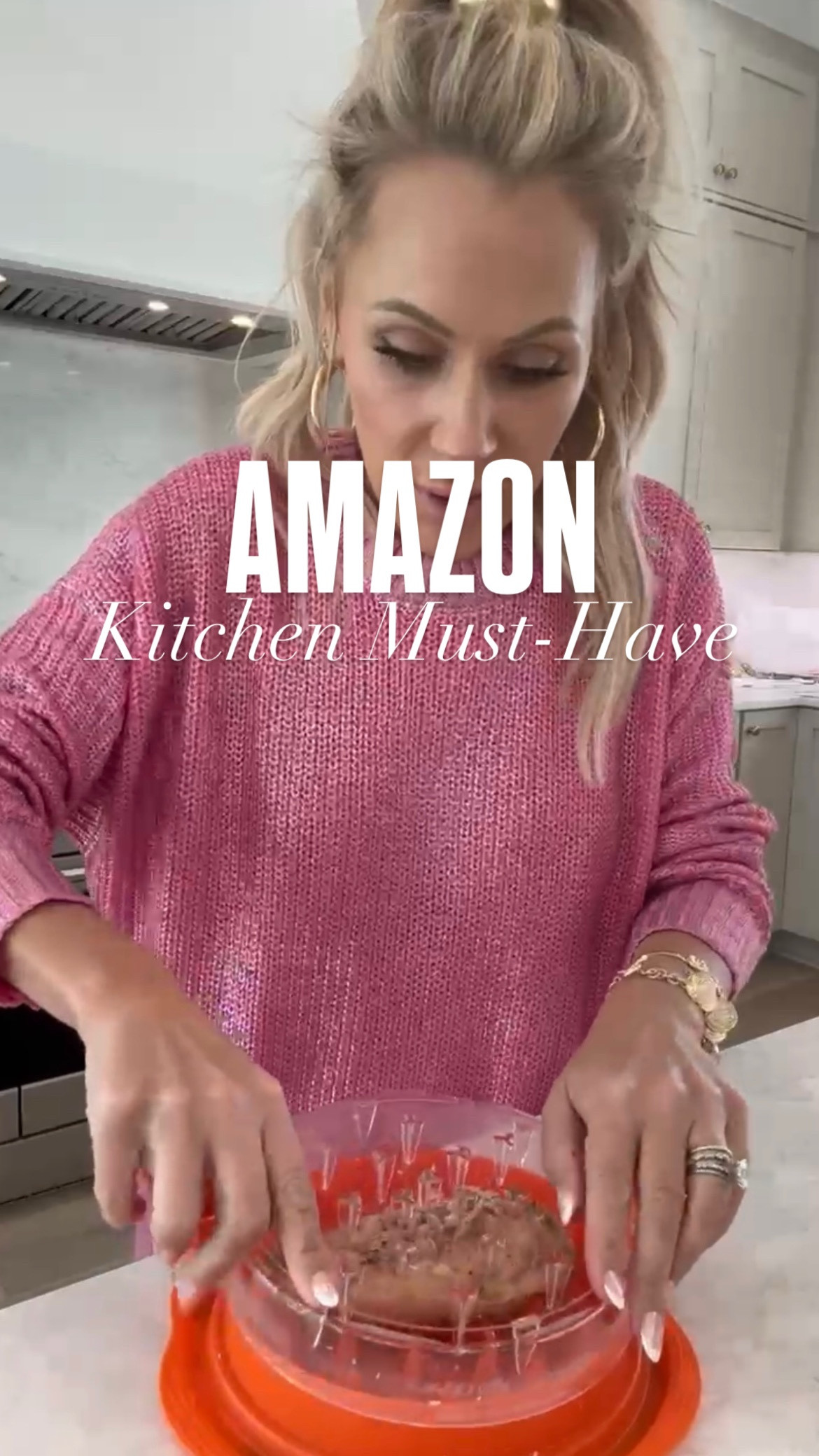 Amazon kitchen must-have! This chicken shredder is amazing - will never struggle with forks to shred my meat again!

#LTKHome #LTKSaleAlert #LTKWatchNow
