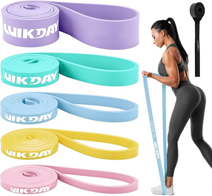 Resistance Bands for Working Out, Exercise Bands, Workout Bands, Pull Up Assistance Bands for Bod... | Amazon (US)