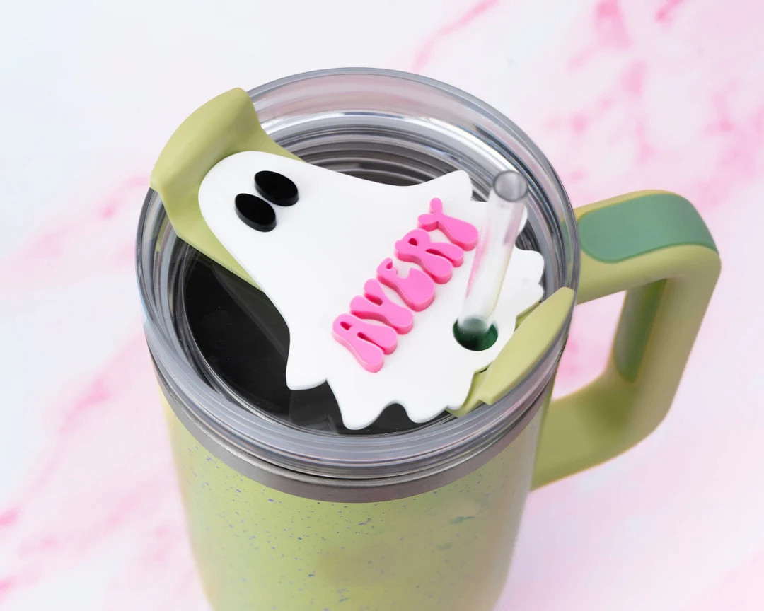 Ghost Tumbler Name Plate  Custom Tumbler Name Tag 30 or 40 Oz - Etsy | Etsy (US)