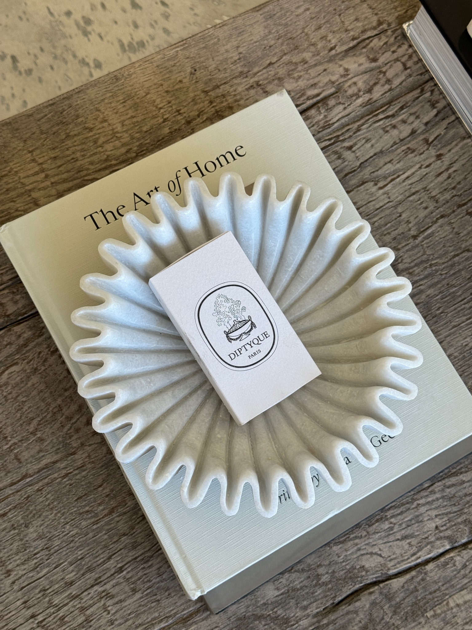 Maybe scalloped bowl-Etsy
Book -Amazon 