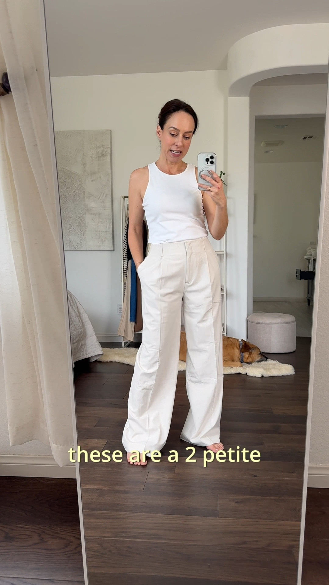 Ann Taylor pants try-on 
I’m 5’3 for reference 

#LTKOver40 #LTKSaleAlert #LTKWatchNow