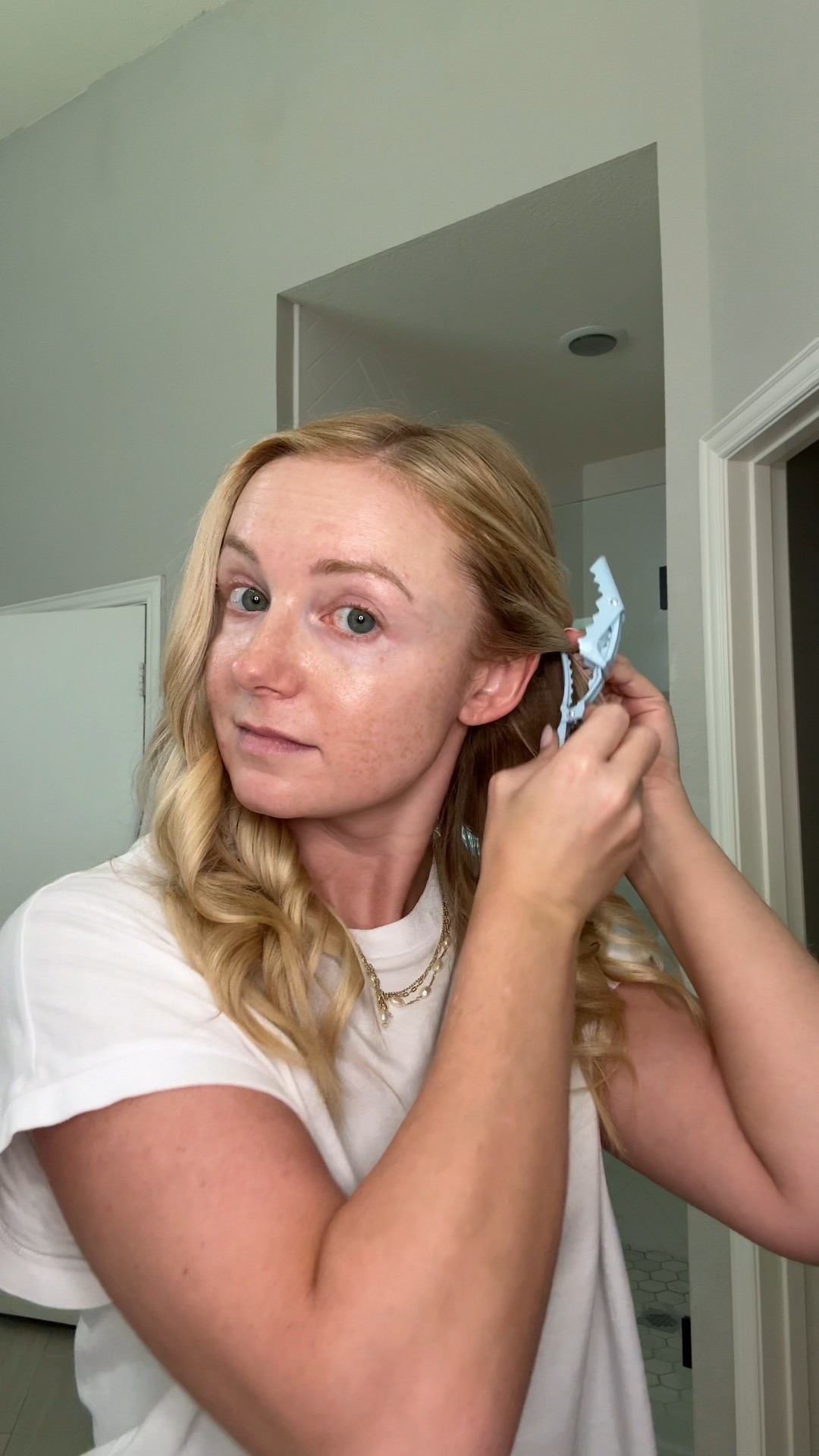 My updated makeup routine! The foundation, blushes and concealer are all holy grail products I’ve used for years 🙌🏻 shades are below! 
Foundation: Cool Rosy
Concealer: 160C
Blush: “encourage” and “pinkgasm”
Bronzer: “fair/medium” 
Liner and lipstick: “pillow talk fair”
Lip gloss: “ice” 

#LTKBeauty #LTKFindsUnder50