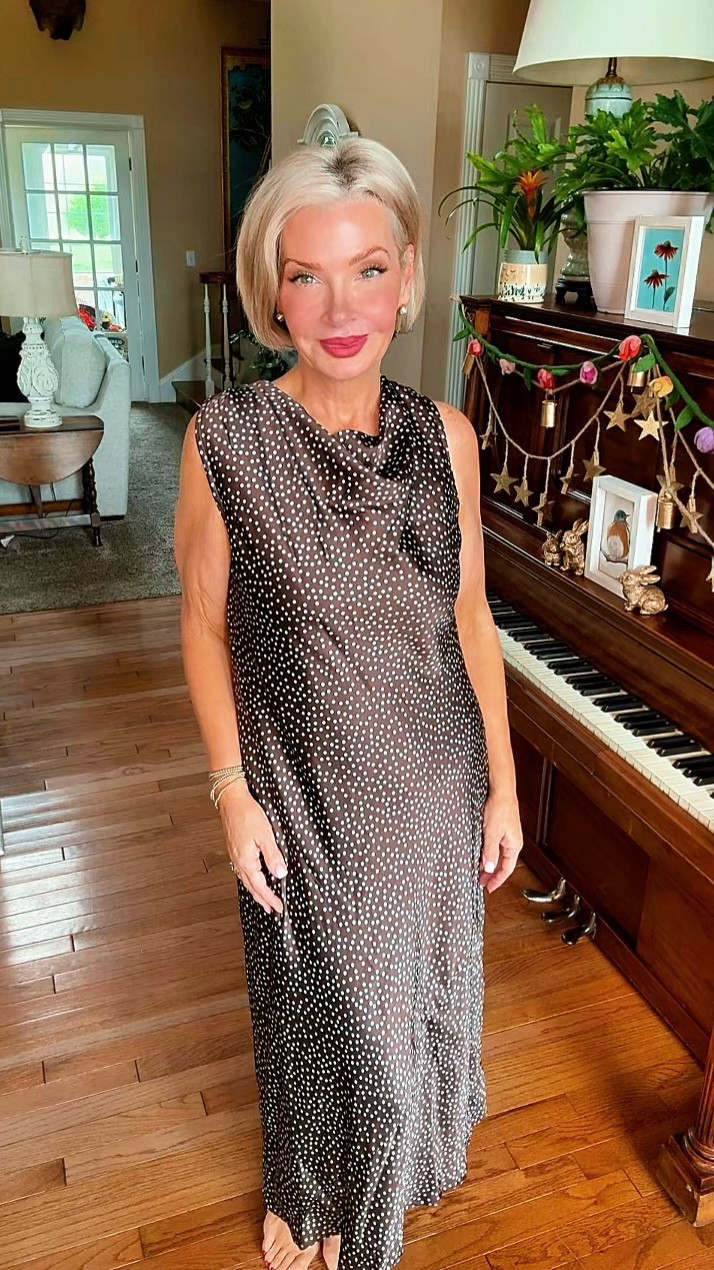 This $35 Target dress (less if you’re a circle member) is proof you don’t have to spend a fortune to look polished. The cowl neckline is so flattering and the polka dots give it that timeless, effortless feel.  Available in XS-4X

#LTKSaleAlert #LTKPlusSize #LTKSeasonal