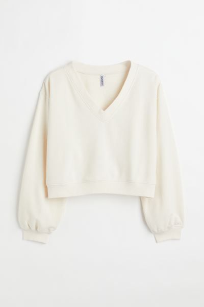 H&M+ Crop Sweatshirt | H&M (US + CA)