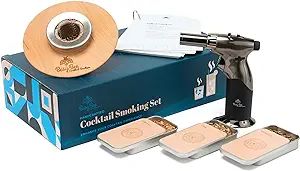 Cocktail Smoker Kit with Torch – Flavored Wood Chips – Bourbon, Whiskey Smoker Infuser Kit, O... | Amazon (US)