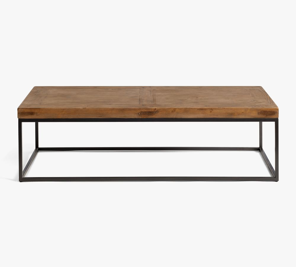 Malcolm 60" Rectangular Coffee Table | Pottery Barn (US)