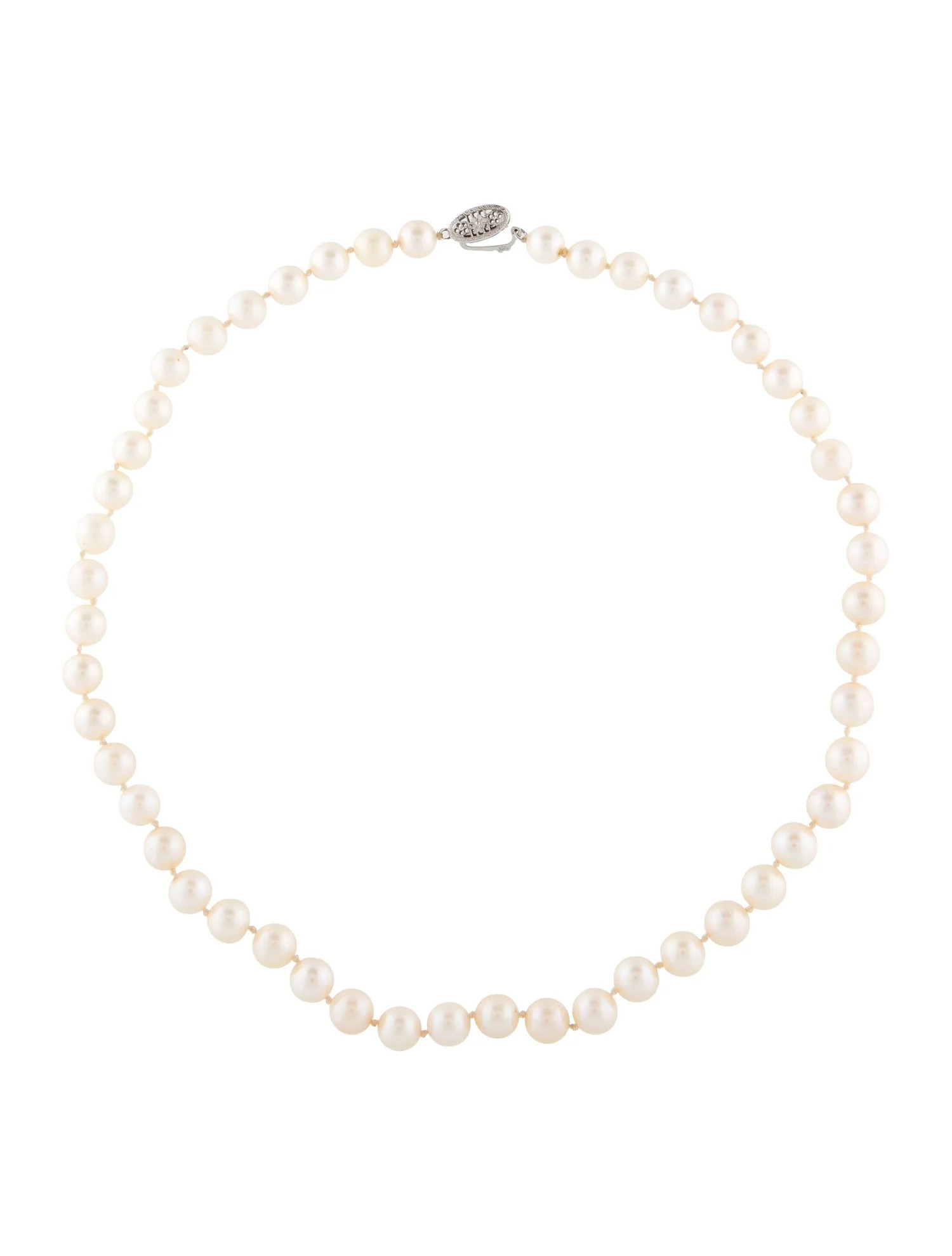14K Pearl Bead Strand Necklace | The RealReal