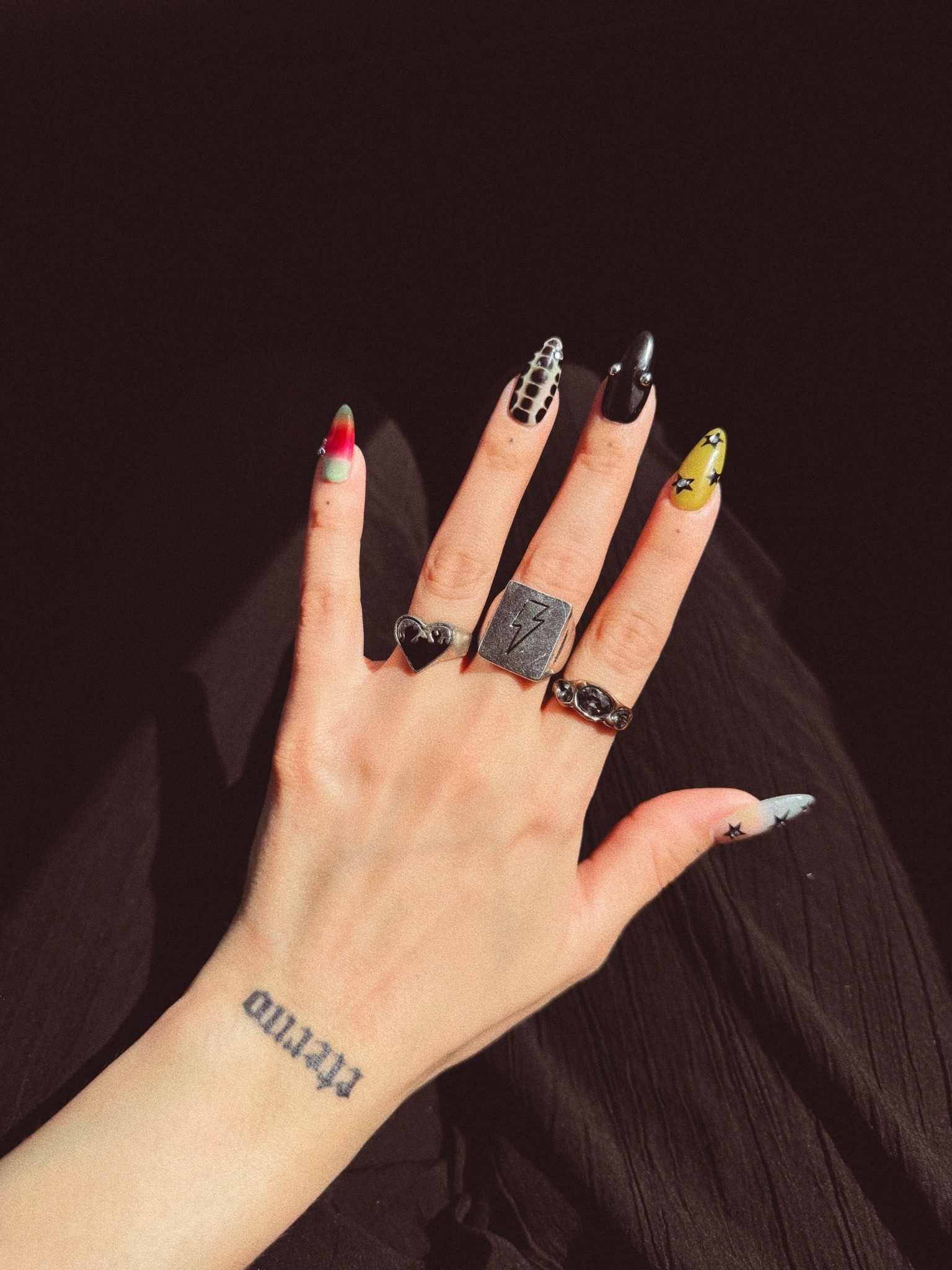 Press on nails here 🖤

#LTKU #LTKgrwm #LTKootd