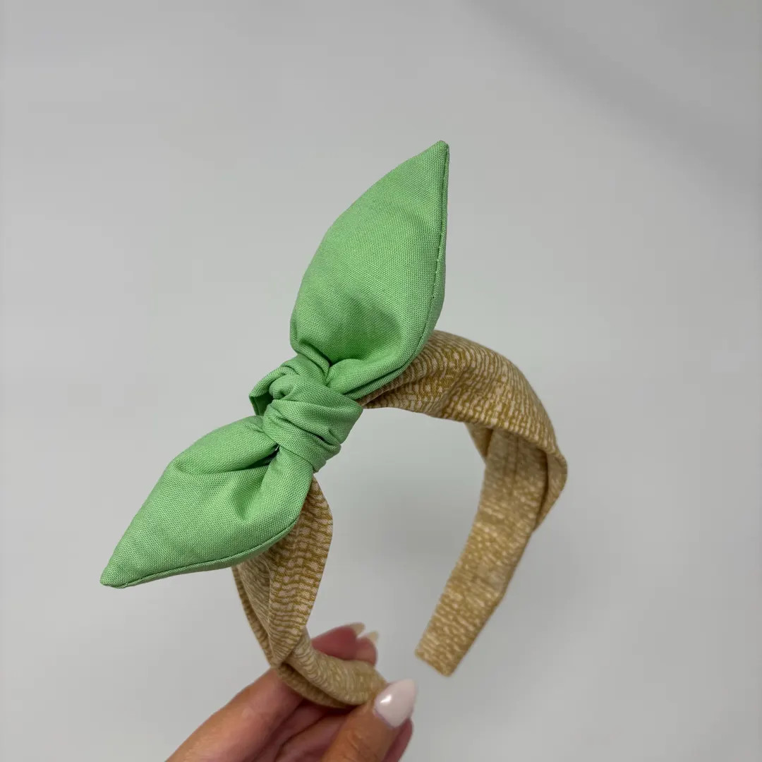 The Child Bowband Green Galaxy Star Headband | Etsy (Global)