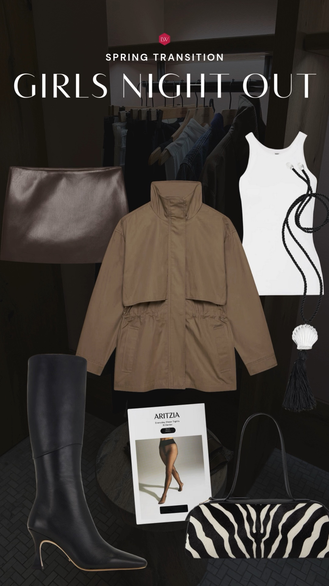 Spring transition: how to style my anorak jacket for girls night out! 🤎

#LTKSeasonal #LTKOver40 #LTKstorytime