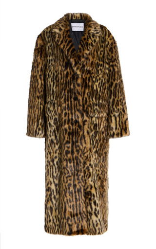 Marceline Leopard Faux Fur Coat | Moda Operandi (Global)