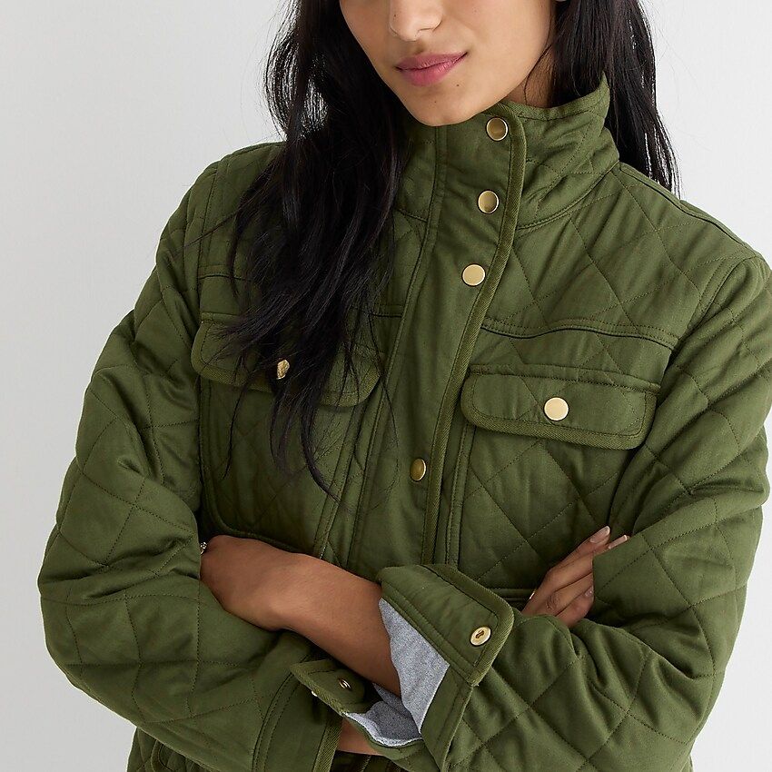 New quilted downtown field jacket | J.Crew US