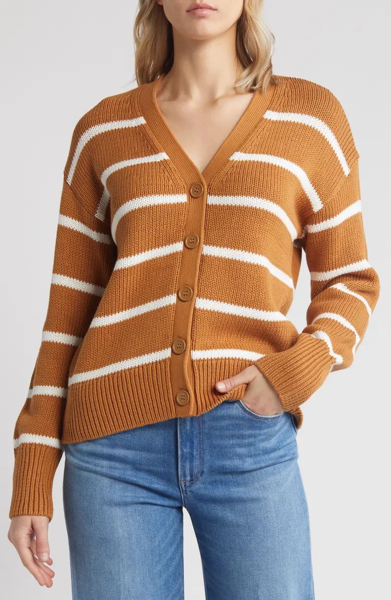 Caslon® Pima Cotton Cardigan | Nordstrom | Nordstrom