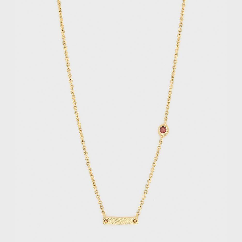 Power Birthstone Necklace (January) | Gorjana