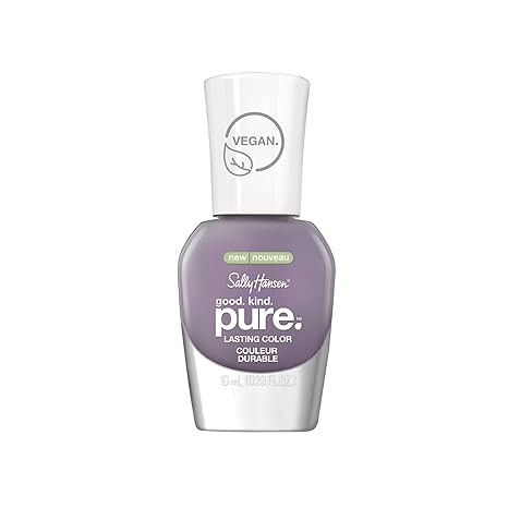 Sally Hansen Good.Kind.Pure Nail Polish, Lavender Haze, Pack of 1, Packaging May Vary | Amazon (US)