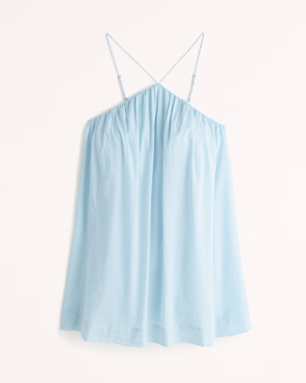 Floaty Trapeze Mini Dress | Abercrombie & Fitch (US)