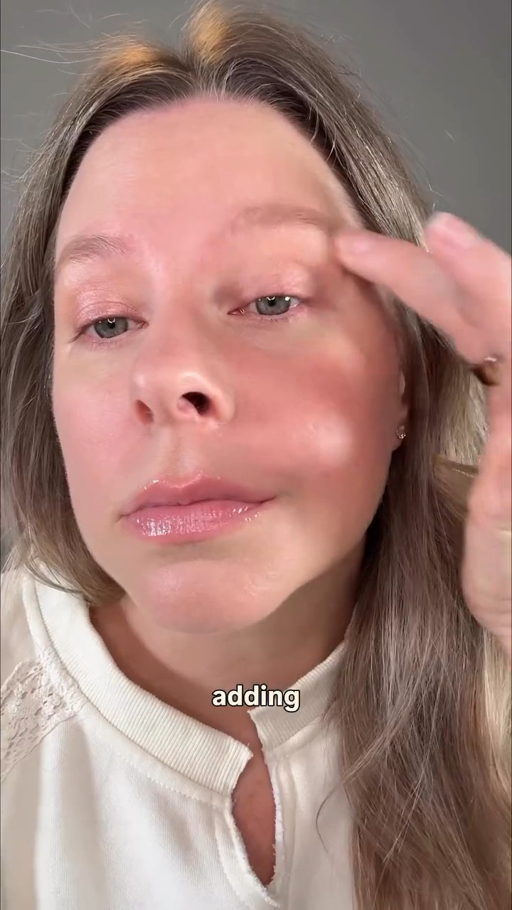 My go-to eye makeup look: simple, quick, and saves me from looking like a zombie in the morning 🧟‍♀️! A little shimmer also never hurts. And bonus points for this look taking less than one minute to do! What's your go-to eye makeup look these days?

Using @armanibeauty liquid eye tint shade 44s , @originalnomakeupmakeup cream blush and @personacosmetics mascara. Happy to send these your way — let me know in the comments ☺️

#LTKmorningroutine #LTKBeauty #LTKOver40