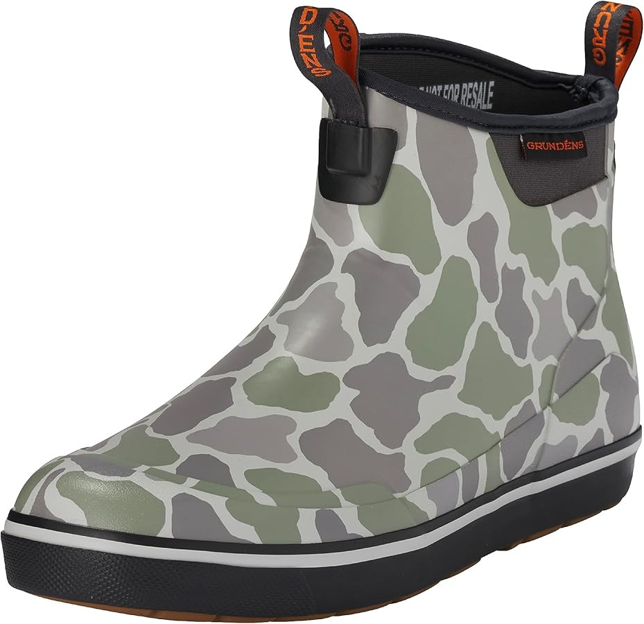 Grundens Men’s DECK-BOSS Ankle Boot | Durable, Waterproof | Amazon (US)