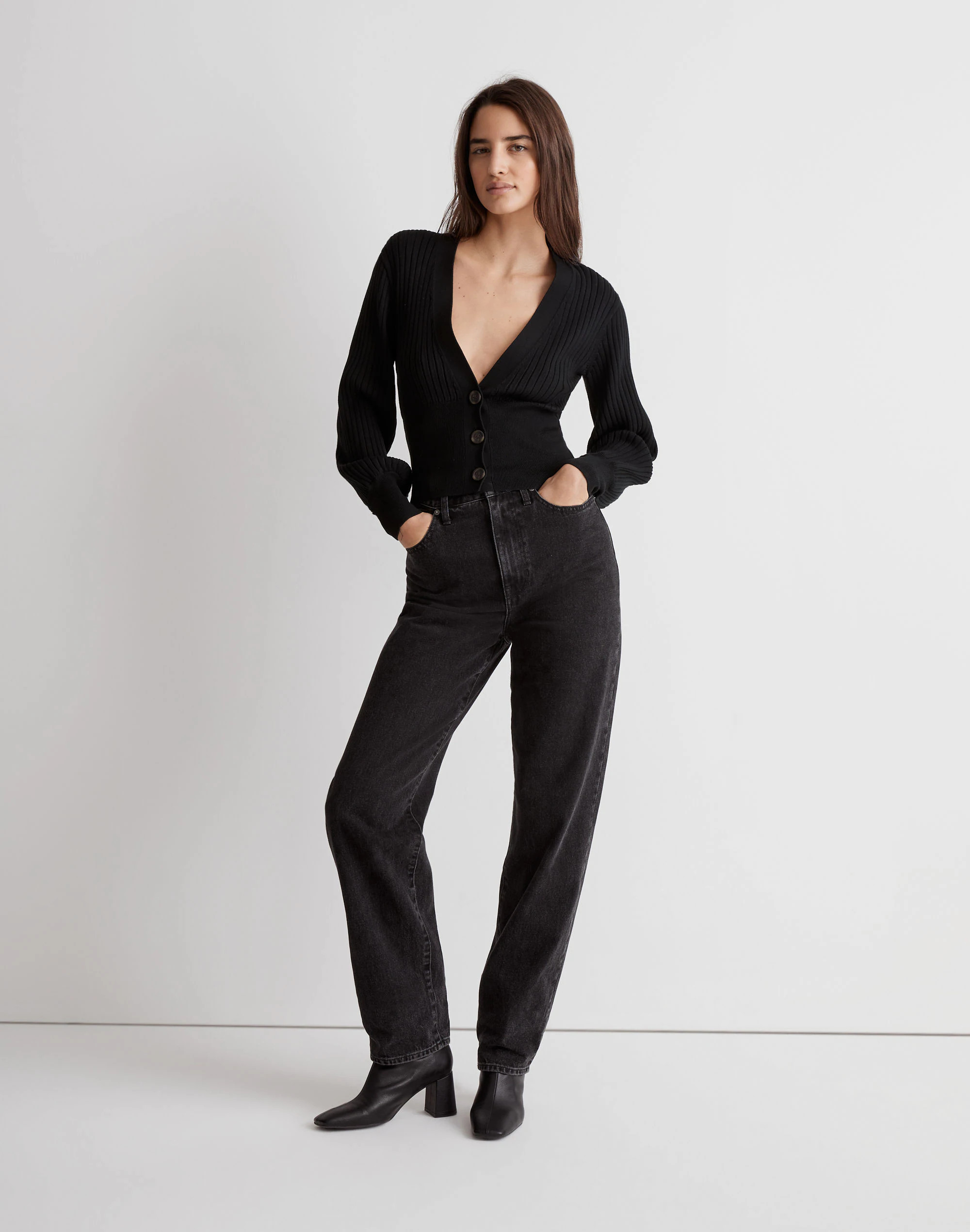 Shirttail Cardigan Sweater | Madewell