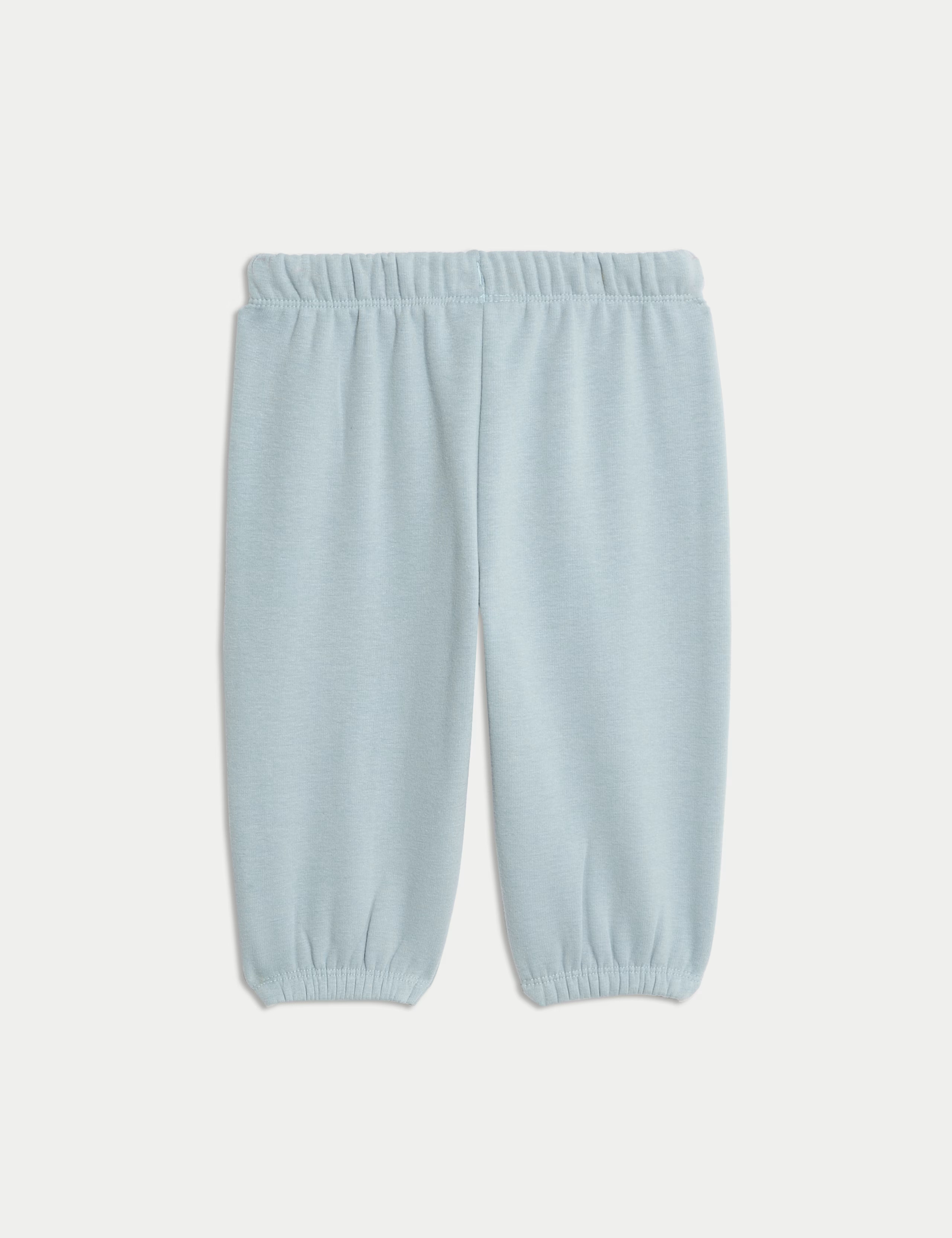 Cotton Blend Fleece Lined Joggers (0-3 Yrs) | M&S Collection | M&S | Marks & Spencer (UK)